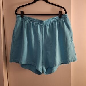 Champion Women's Sky Blue Athletic Shorts